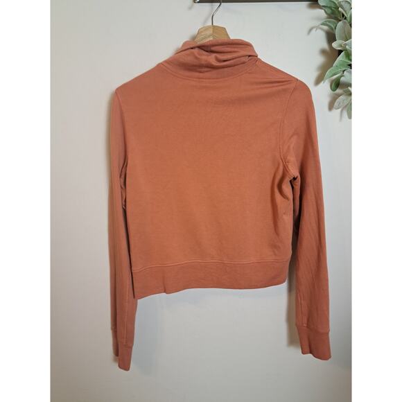 Athleta Tops Athleta Cropped Funnel Neck In Nirvana Sz XXS - Picture 5 of 5